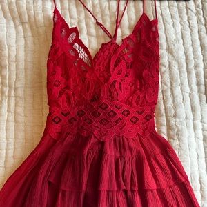 Free People lace tank